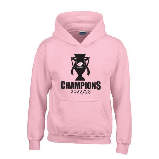Saracens Champions Logo, Kid's Hoodie Sweatshirt