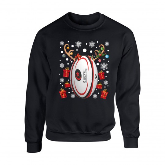 Christmas Sweatshirt, Ball and Presents