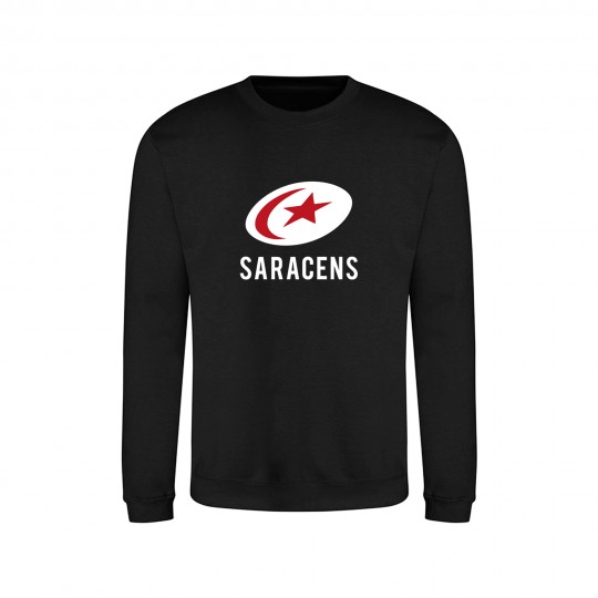 Unisex Saracens core logo sweatshirt