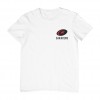 Saracens Bold Black Pocket Logo, Men's T-Shirt