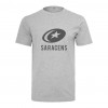 Saracens  large print tonal logo t-shirt 
