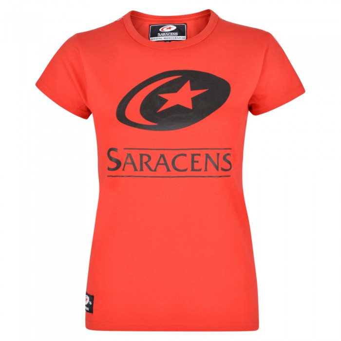 Saracens Womens Large Crest Tee
