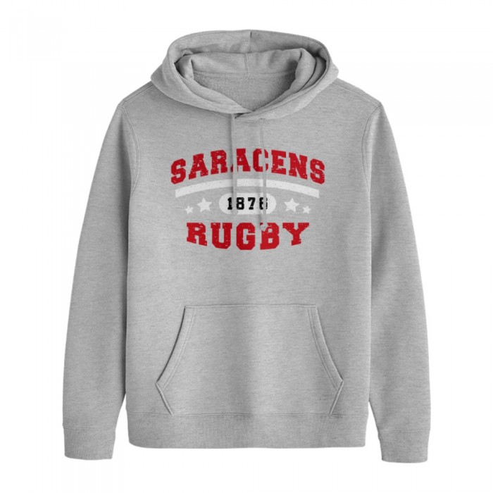 Saracens 1876 Rugby, Adult Hooded Sweatshirt