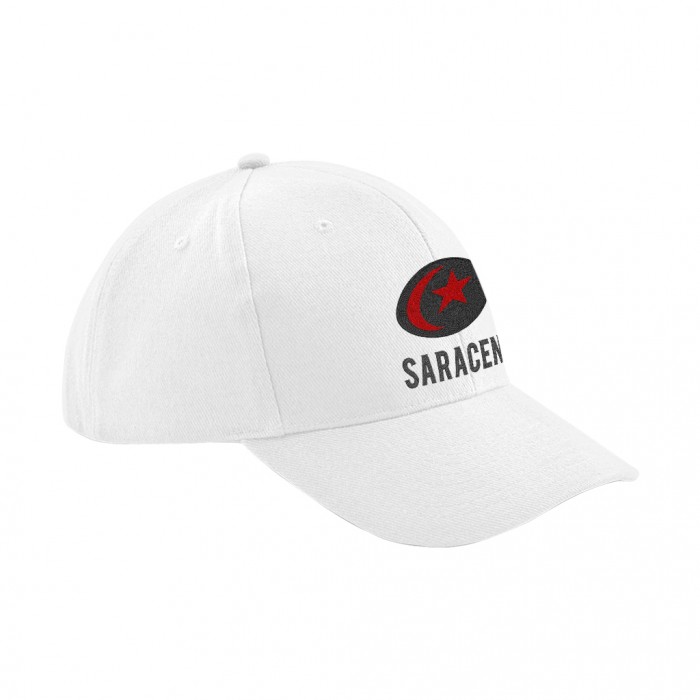 Saracens Embroidered Black Logo, Cap