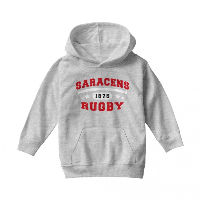 Saracens 1876 Rugby, Kid's Hooded Sweatshirt