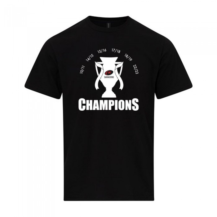 Saracens Champions Logo, Men's T -Shirt