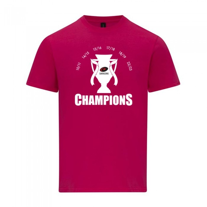 Saracens Champions Logo, Men's T -Shirt