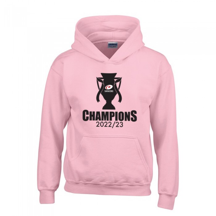 Saracens Champions Logo, Kid's Hoodie Sweatshirt